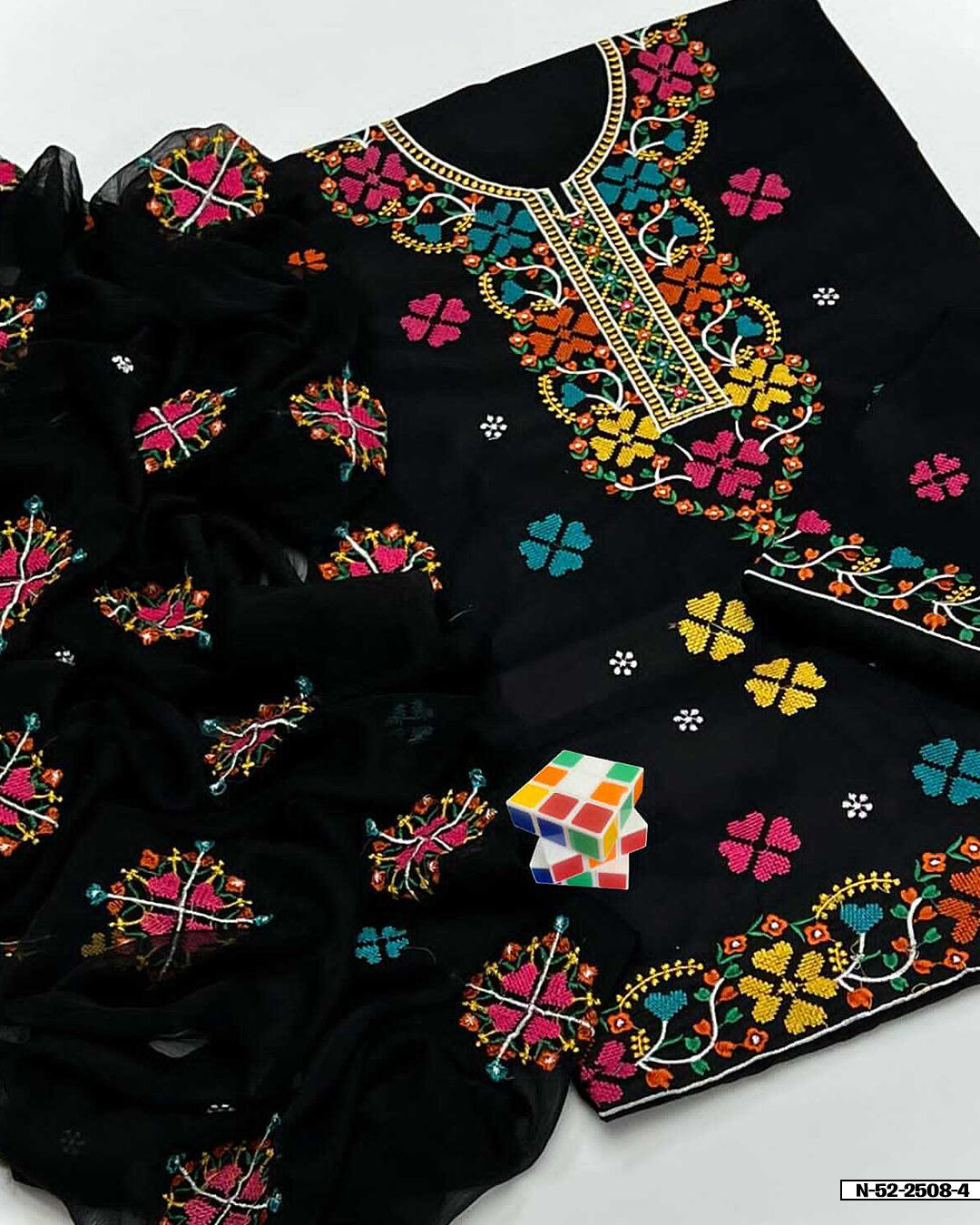 3 PC Stuff  Lawn Cotton New Collection